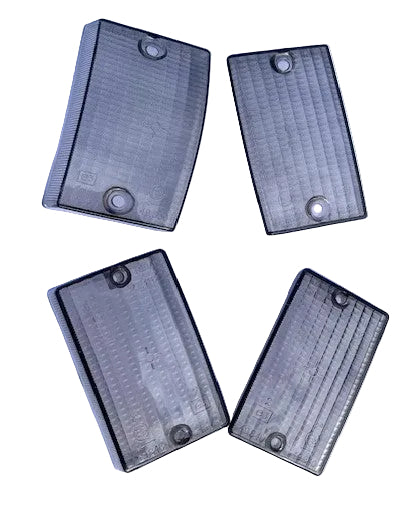Vespa PK SMOKE GREY indicator lens set