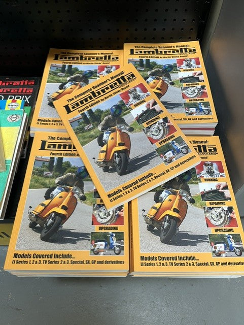 Sticky LAMBRETTA "Spanners" Manual 4th edition