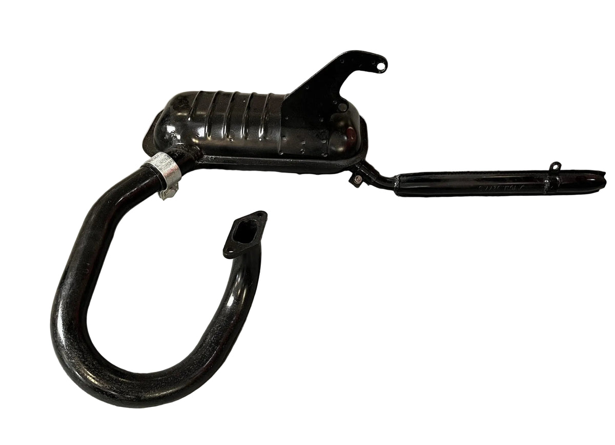 Lambretta series 1 or series 2 complete standard exhaust