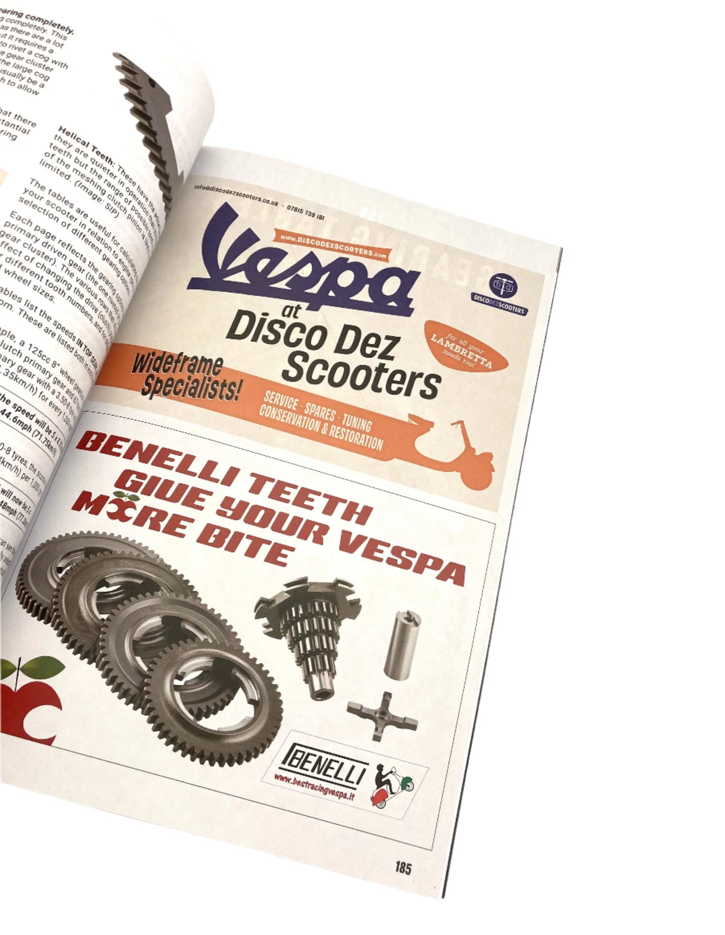 Vespa "WIDEFRAME" engines by Martin "Sticky" Round