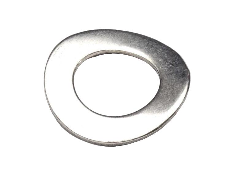 Lambretta M16 engine mount / rear suspension washer Stainless Steel (wavy)