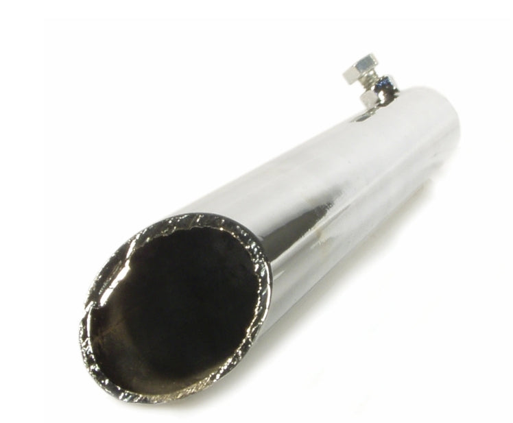 Vespa chrome exhaust tailpipe 25mm x 272mm