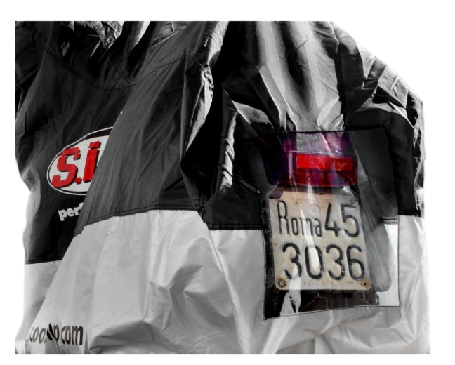 Scooter Cover SIP Outdoor "Scooter" with SIP "performance & style" motif black/silver