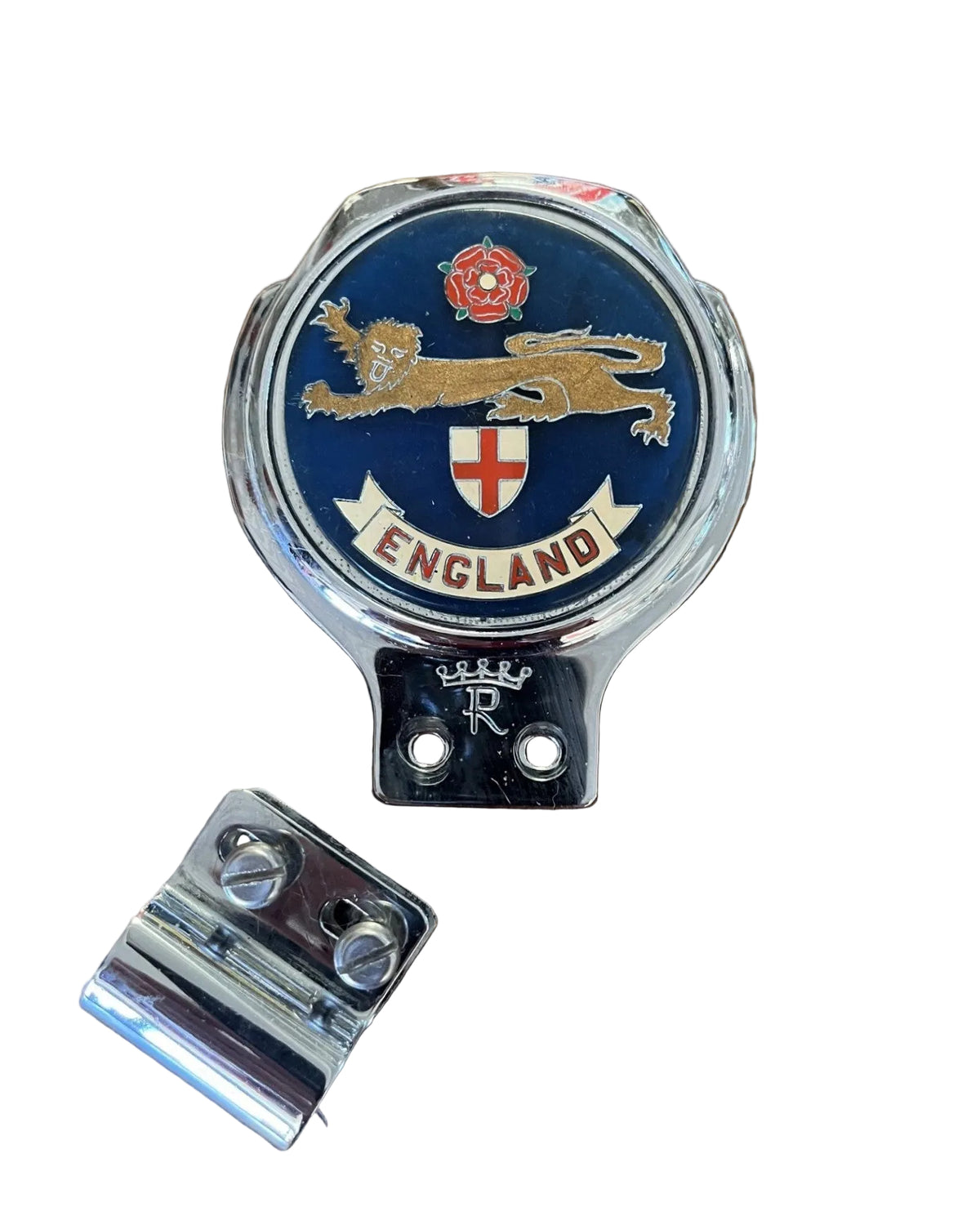 RENAMEL "ENGLAND" vintage car badge