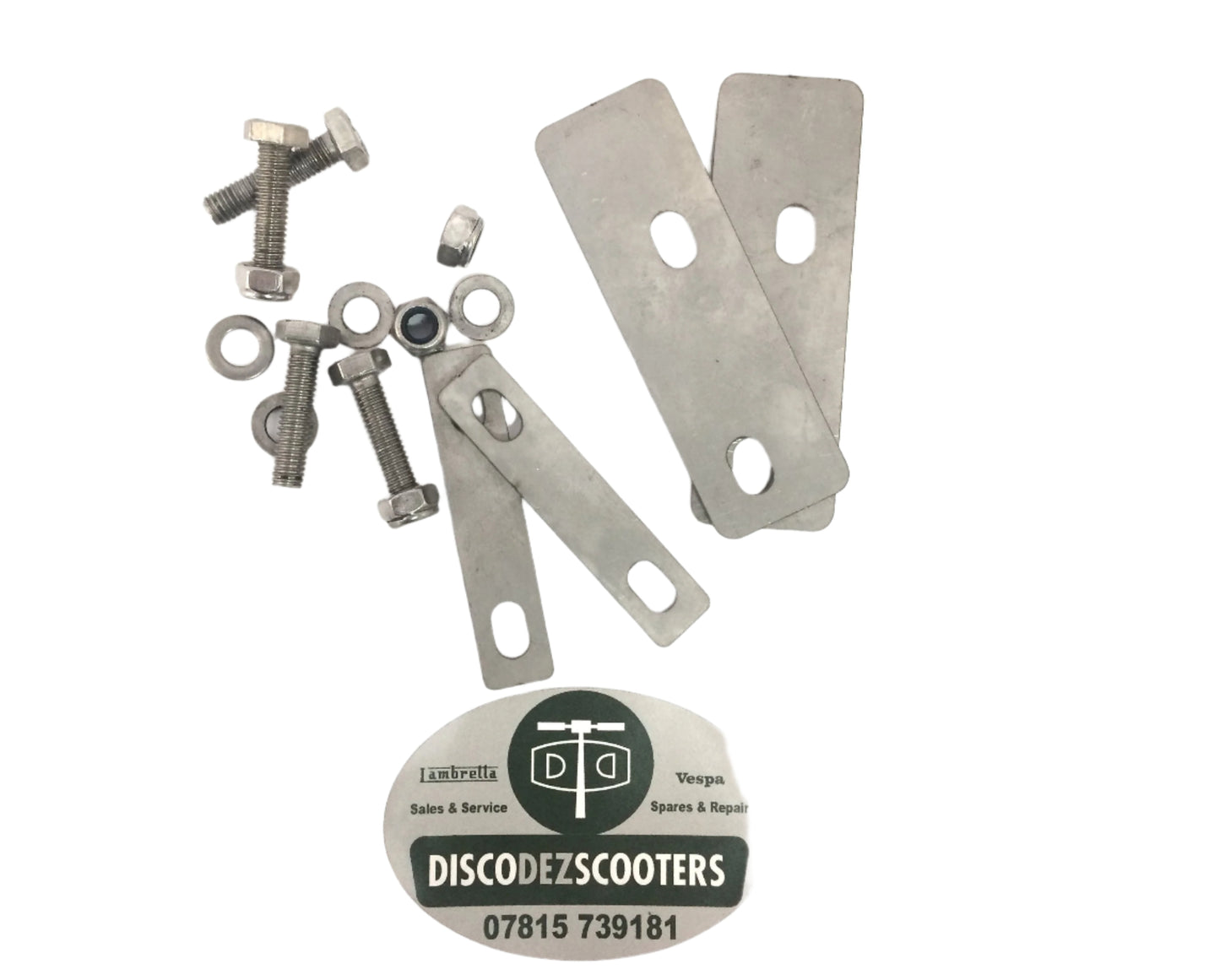 Vespa stand support plate set