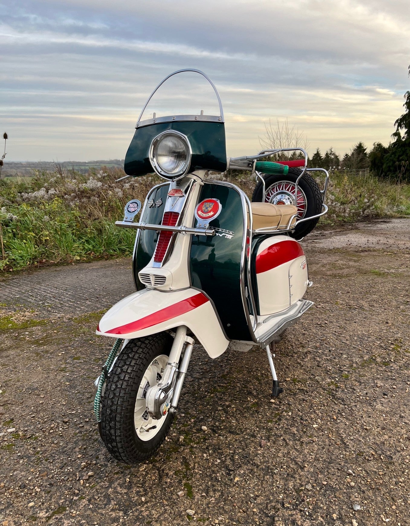 UPCYCLED  SCOTTISH【XS】 LAMBRETTA GT200 1965 