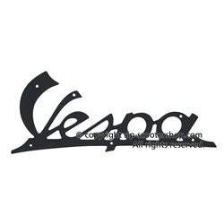 Vespa VNA leg shield badge