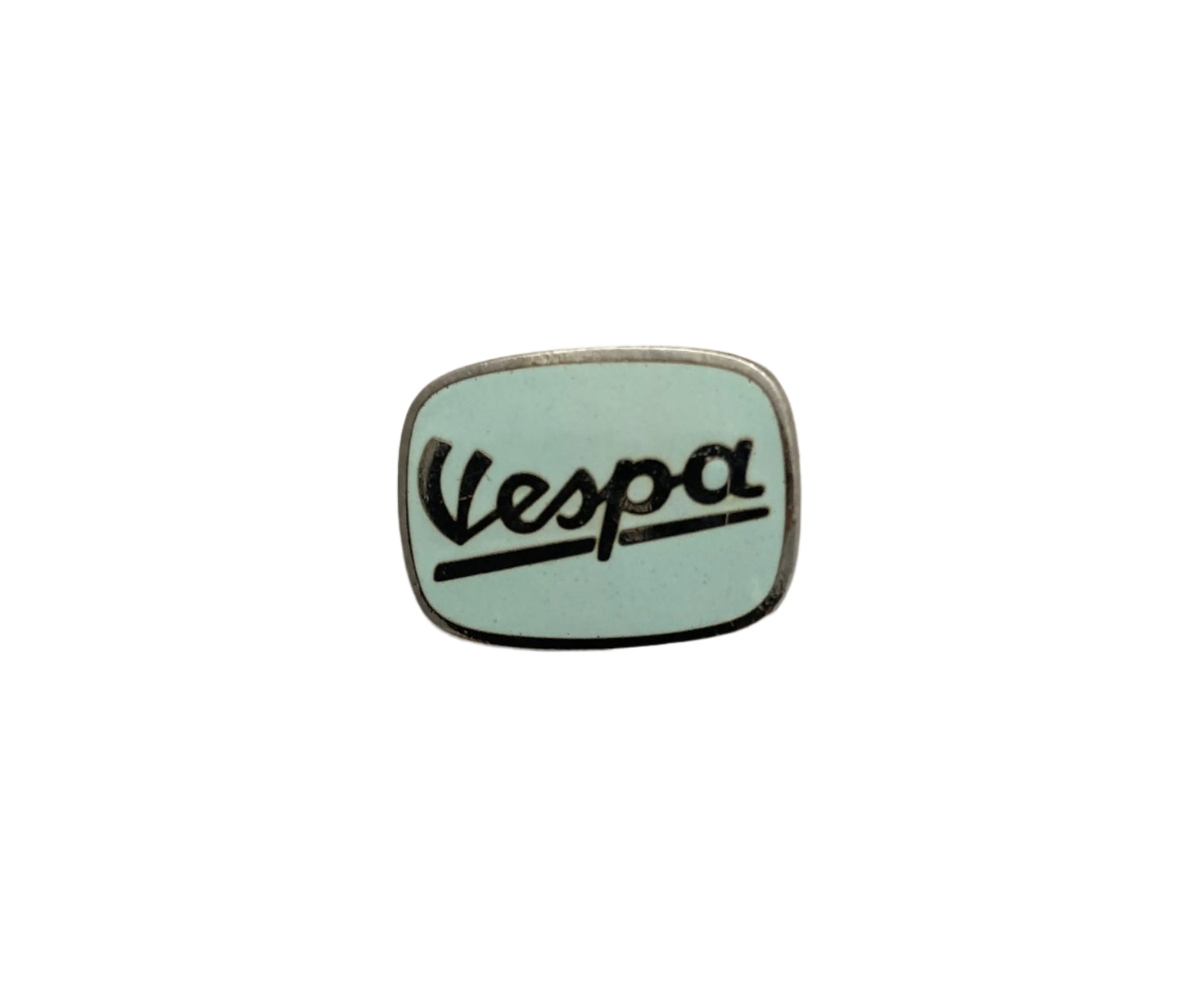 Vespa enamel lapel pin badge PALE BLUE