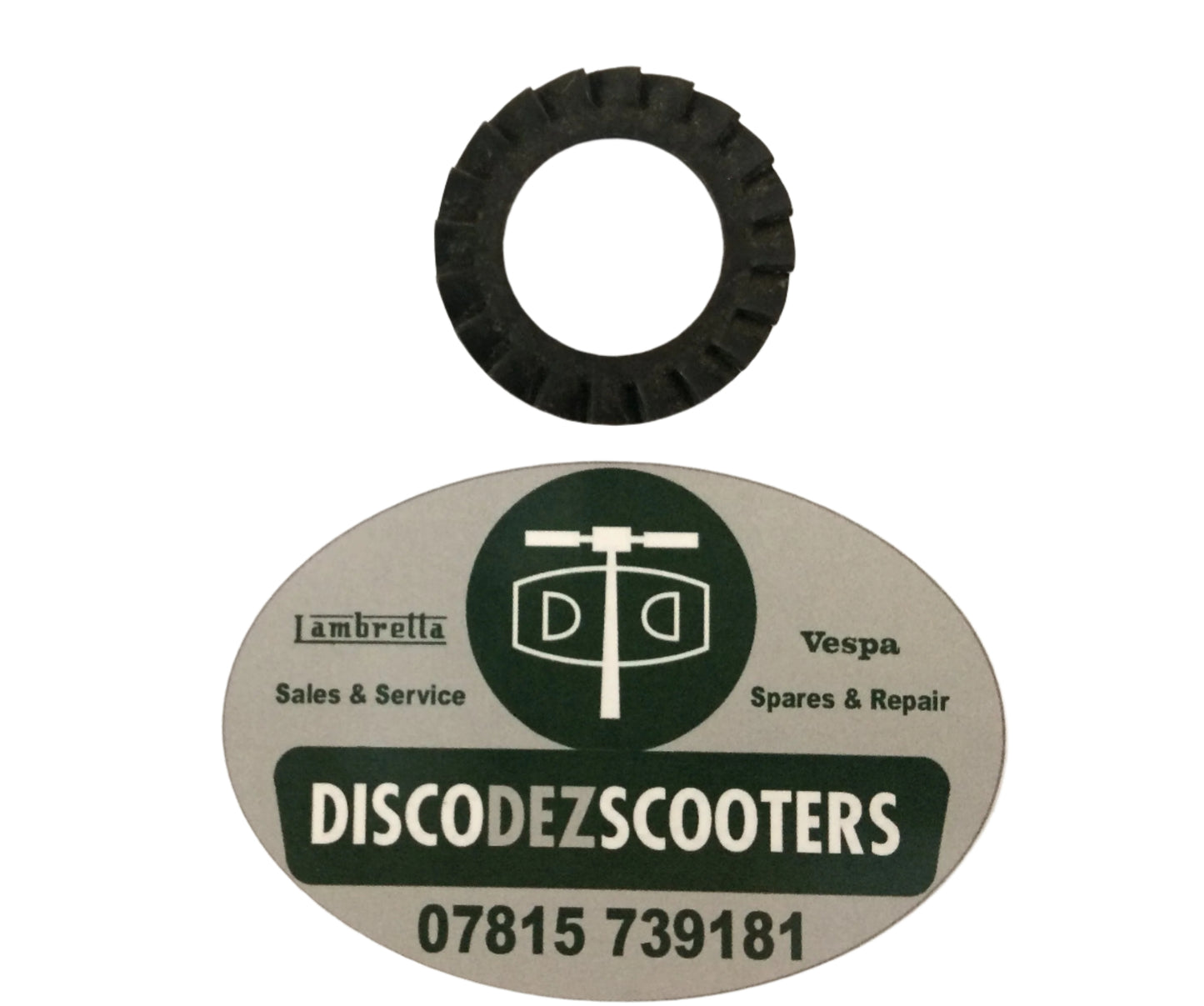 Vespa flyweel nut securing washer 93955 SS180 etc