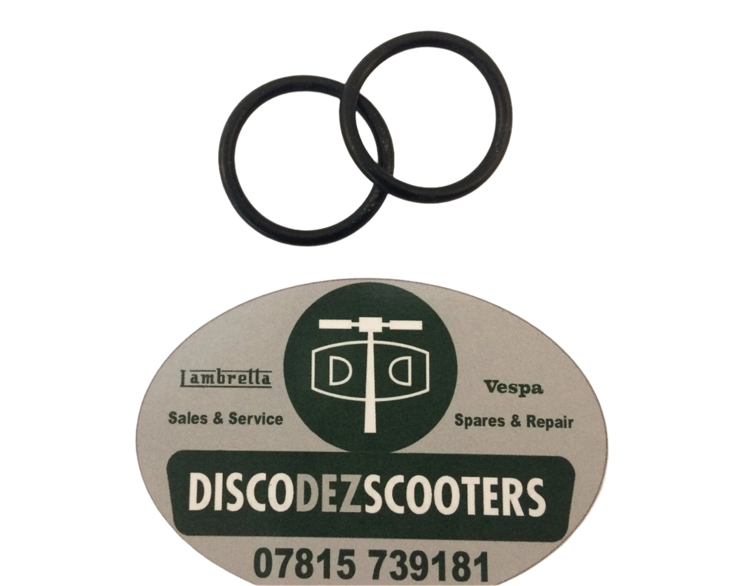 Vespa front spring mount/pivot "O" rings x 2
