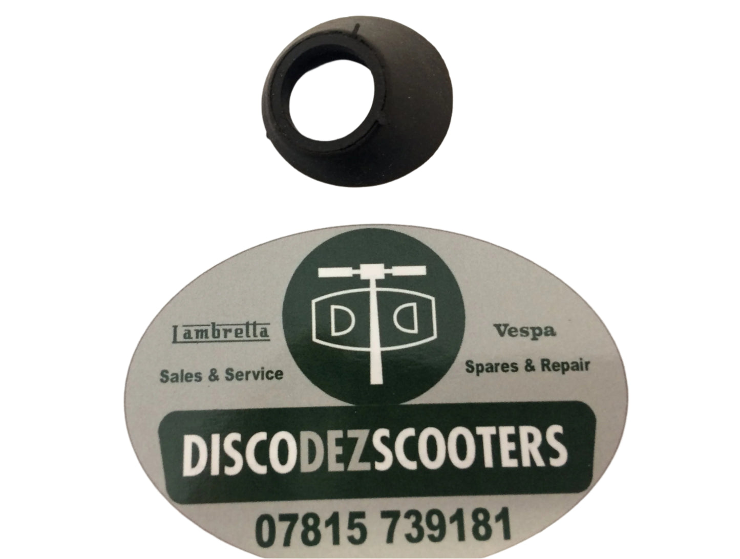 Vespa h'bar mirror nut cover 244126