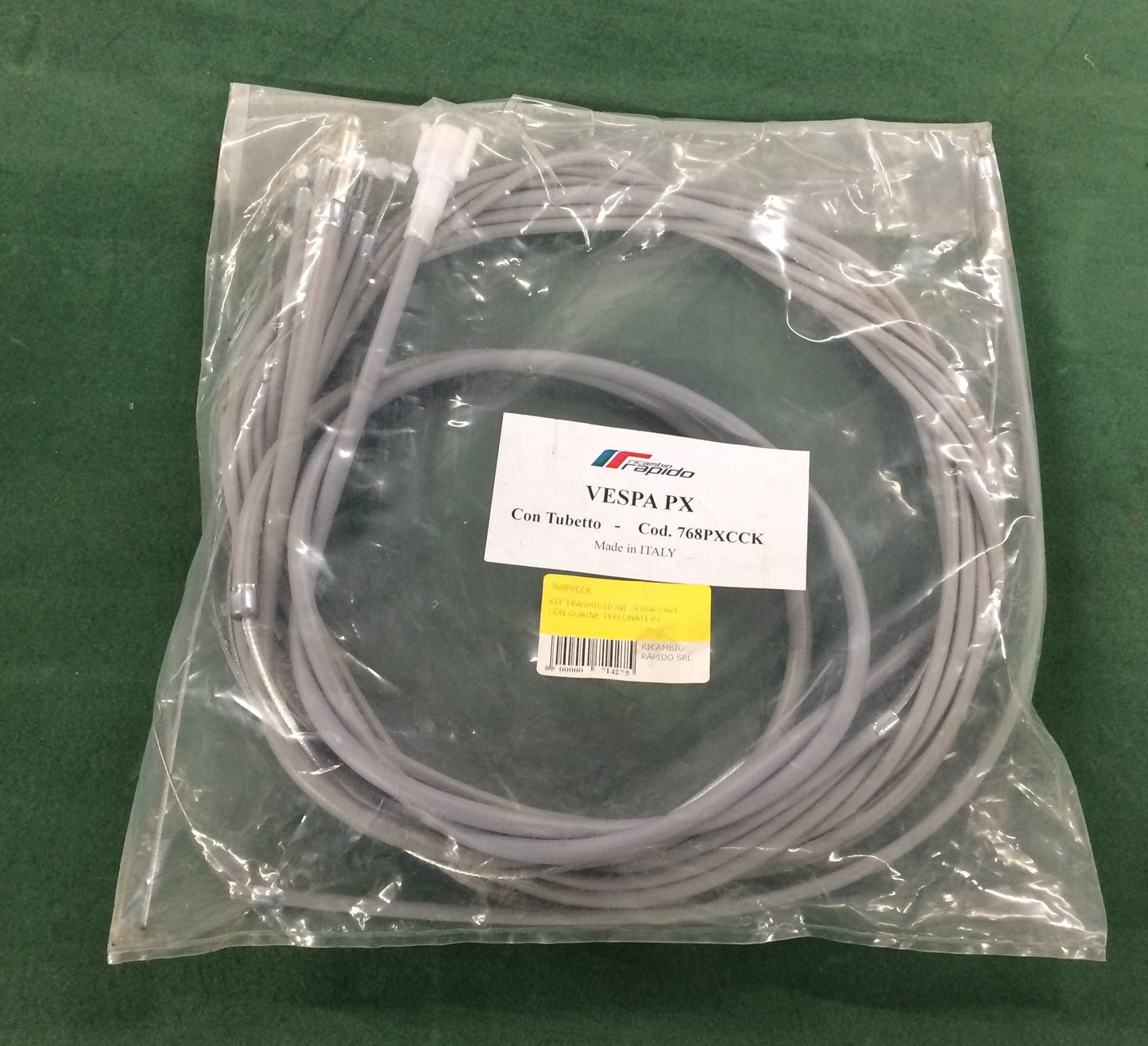 Vespa PX TEFLON cable set complete 1985-