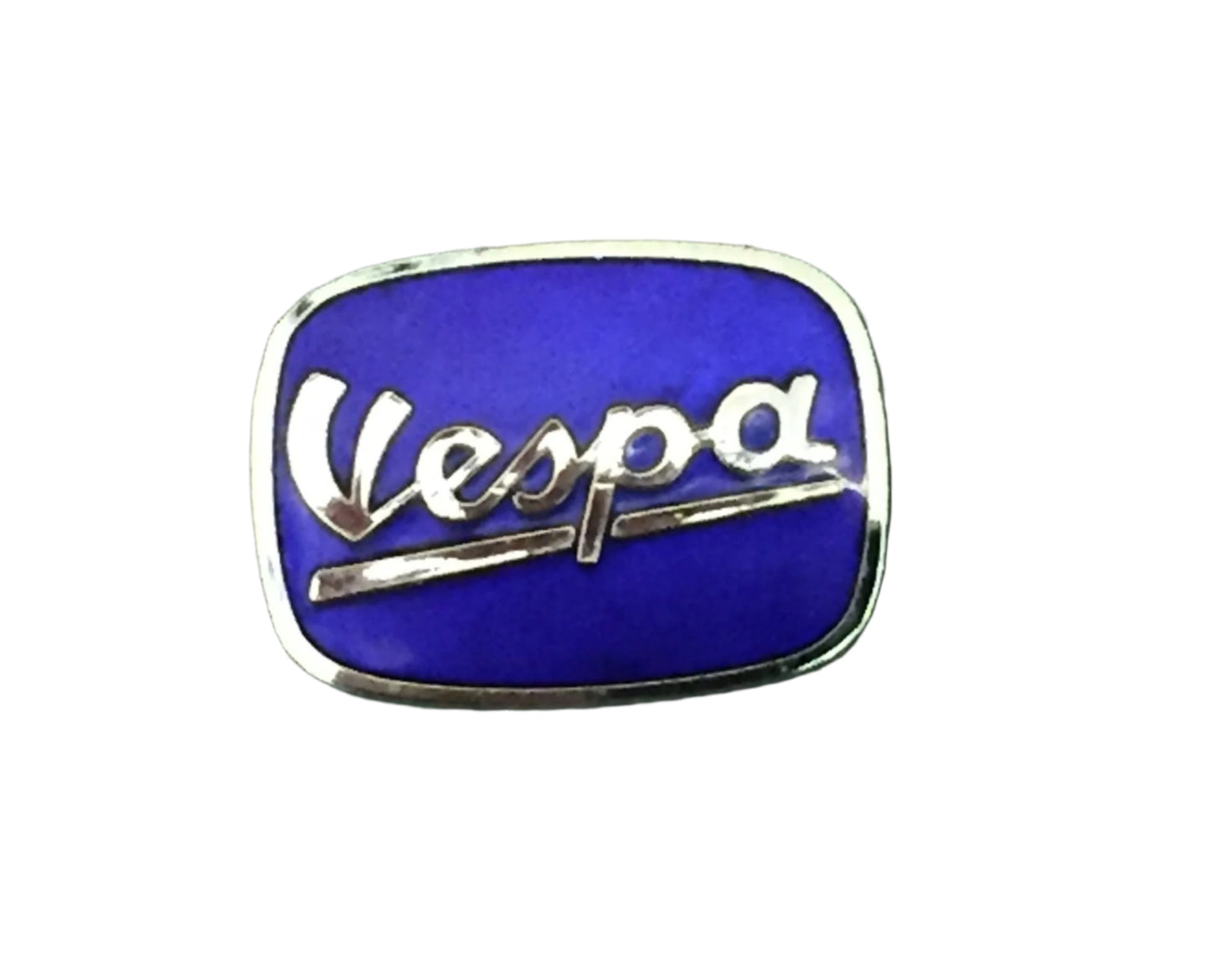 Vespa enamel lapel pin badge Blue