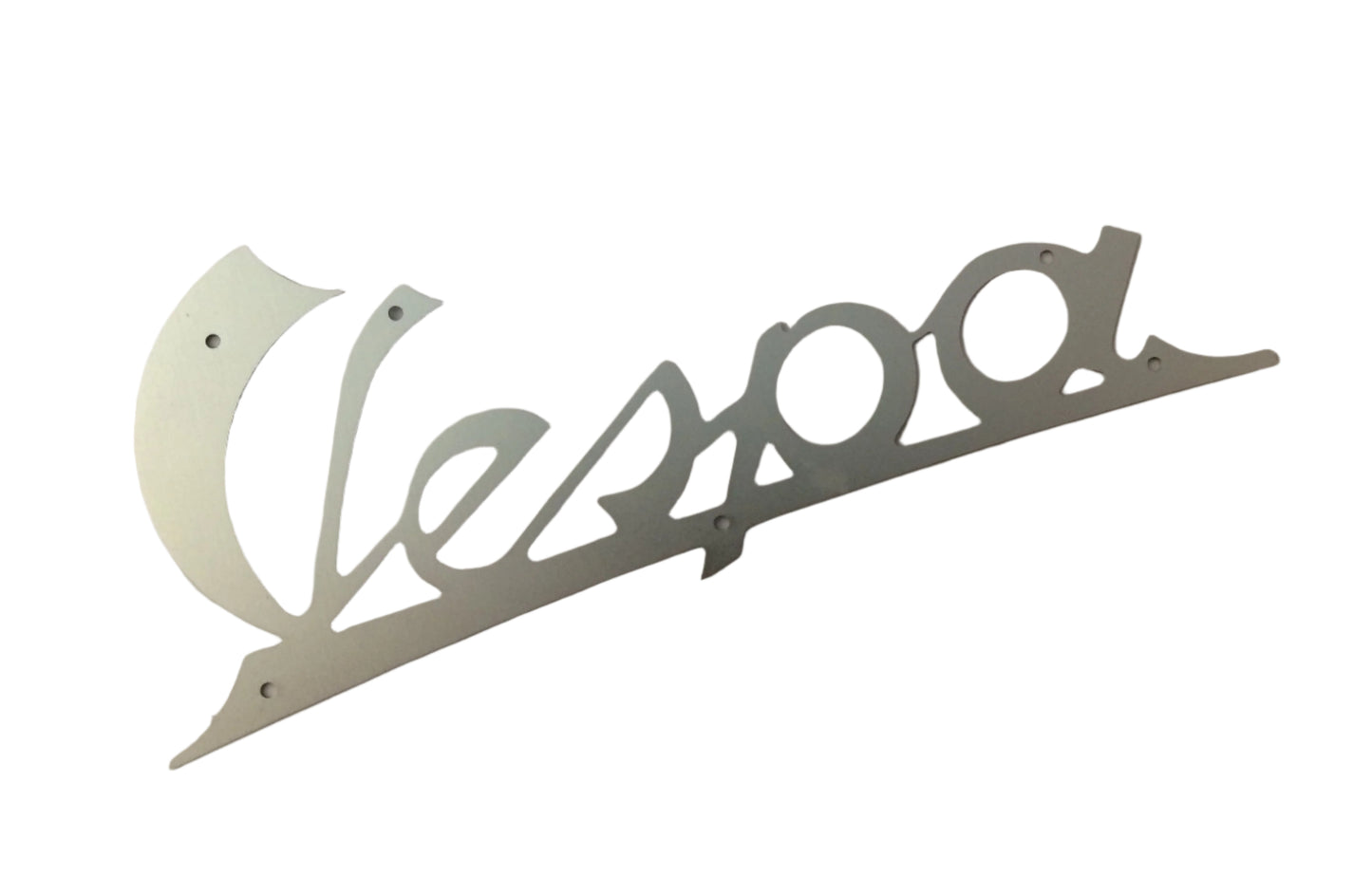 Vespa legshield alloy badge 1950's