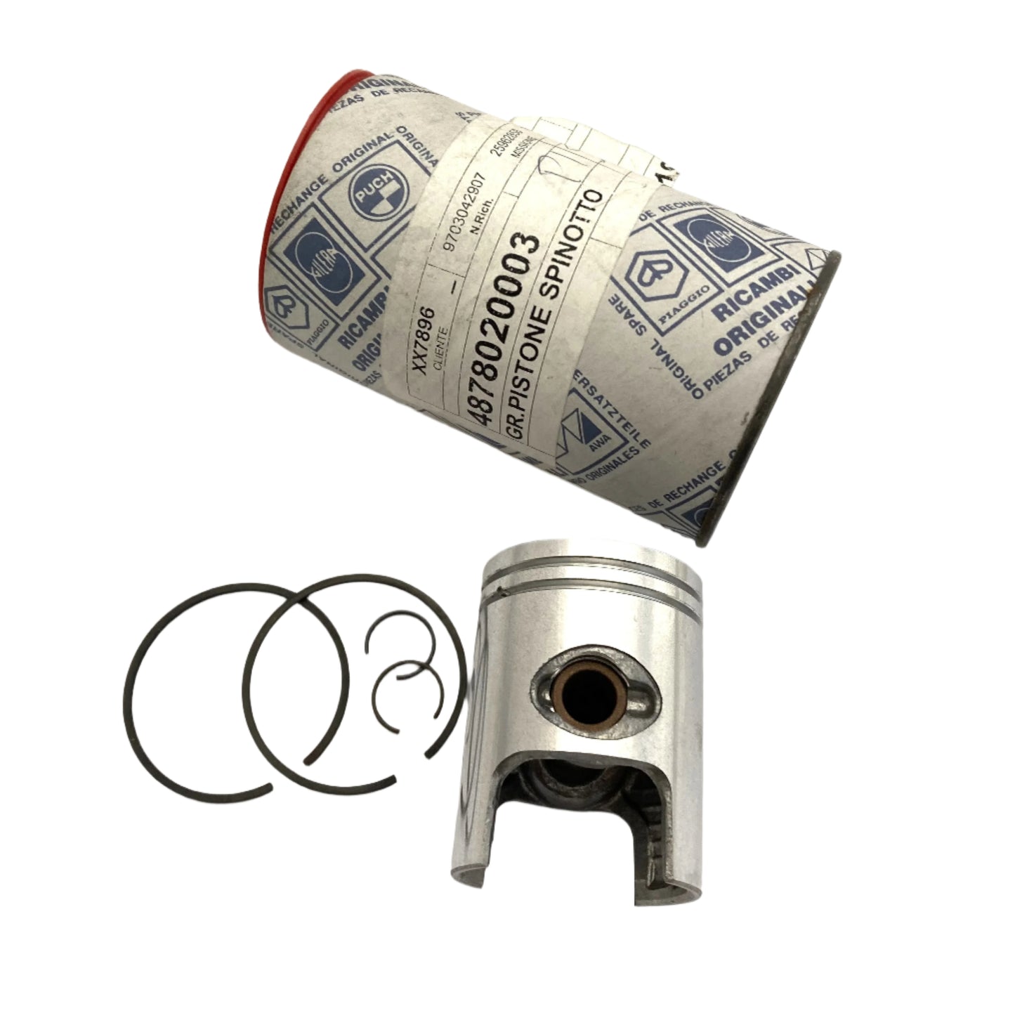 Piaggio/Vespa 50cc piston STD CAT 3