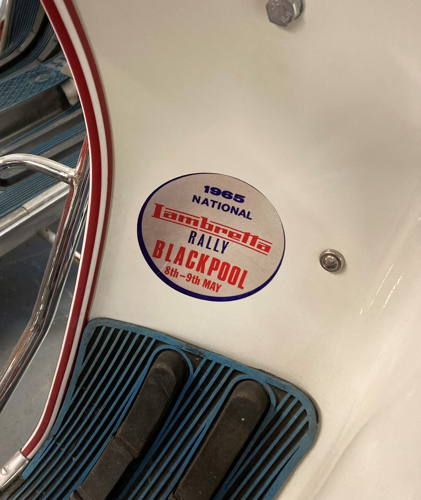 Lambretta National Rally Blackpool 1965 sticker