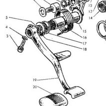 Kickstart Parts & Levers