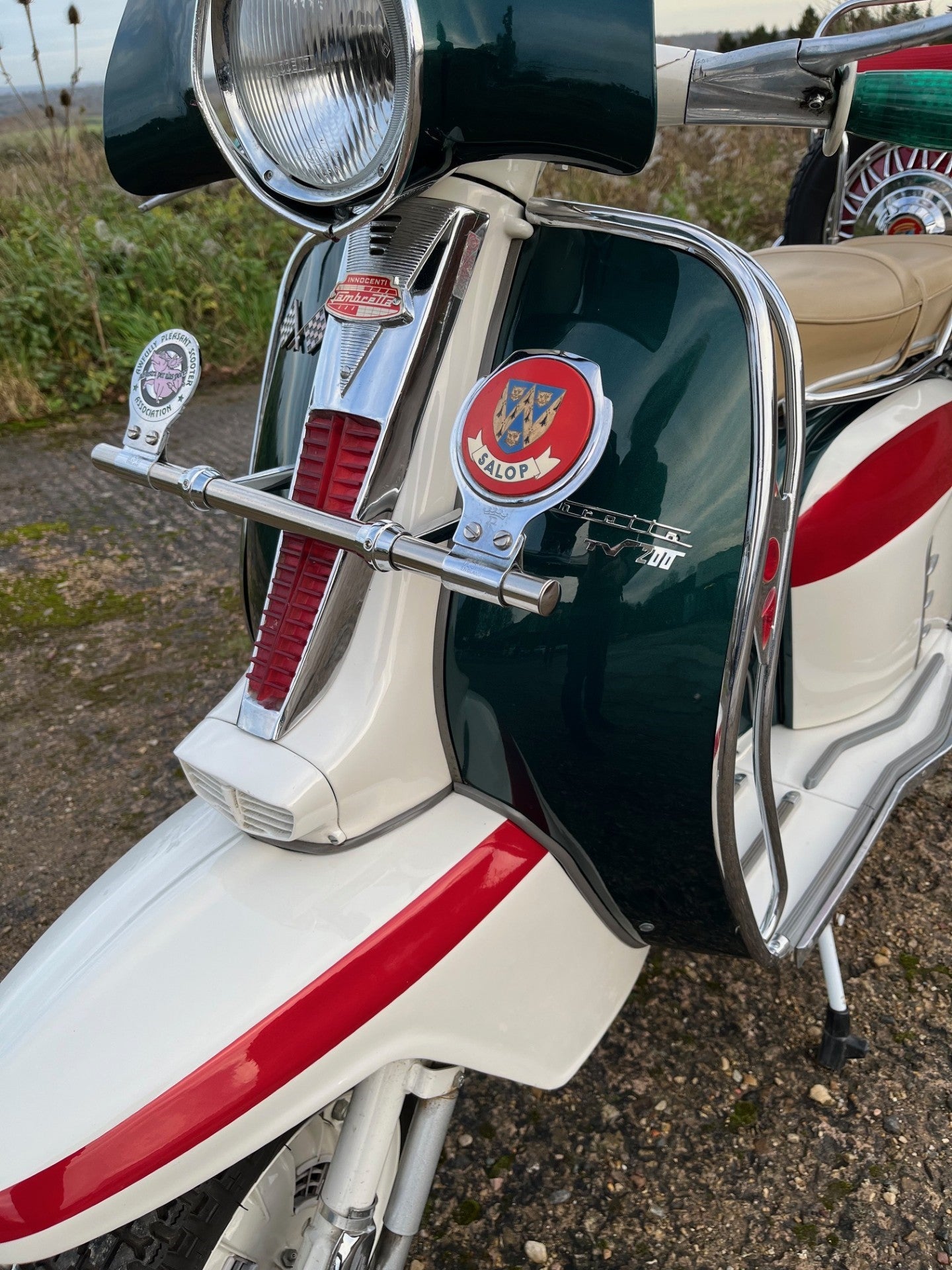 LAMBRETTA GT200 1965 "EDDY GRIMSTEAD" REPLICA