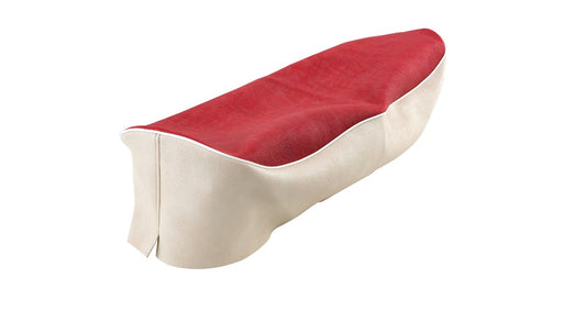 Vespa Douglas seat cover RED/PALE BEIGE