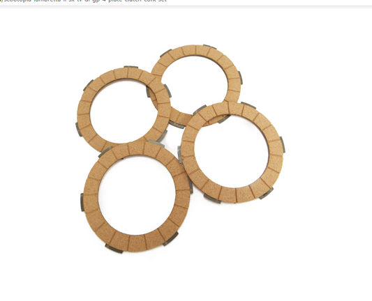 LAMBRETTA standard clutch plates by SCOOTOPIA