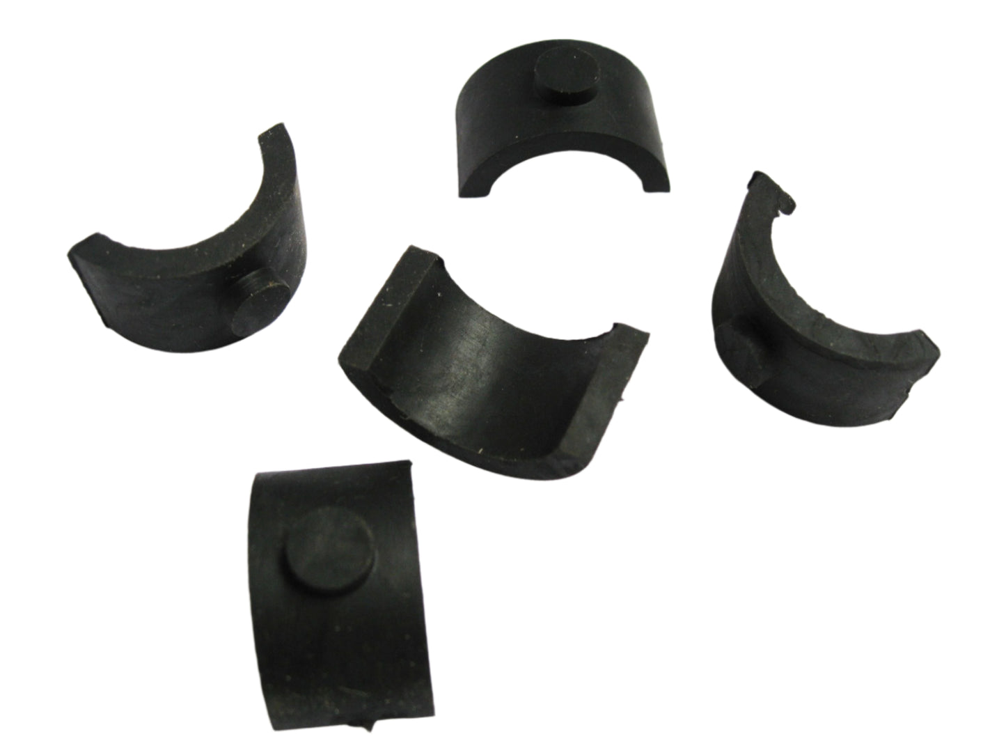 Vespa handlebar clamp mounting rubbers x 5