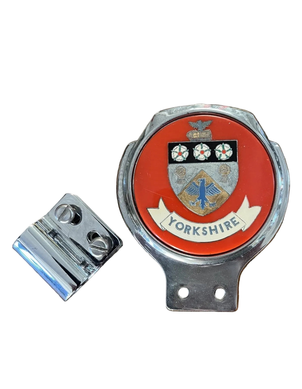 RENAMEL "YORKSHIRE" vintage car badge