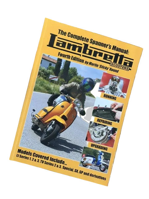 Sticky LAMBRETTA "Spanners" Manual 4th edition
