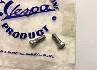 Vespa 152L2 AMAL 503 float top cover screws x 2