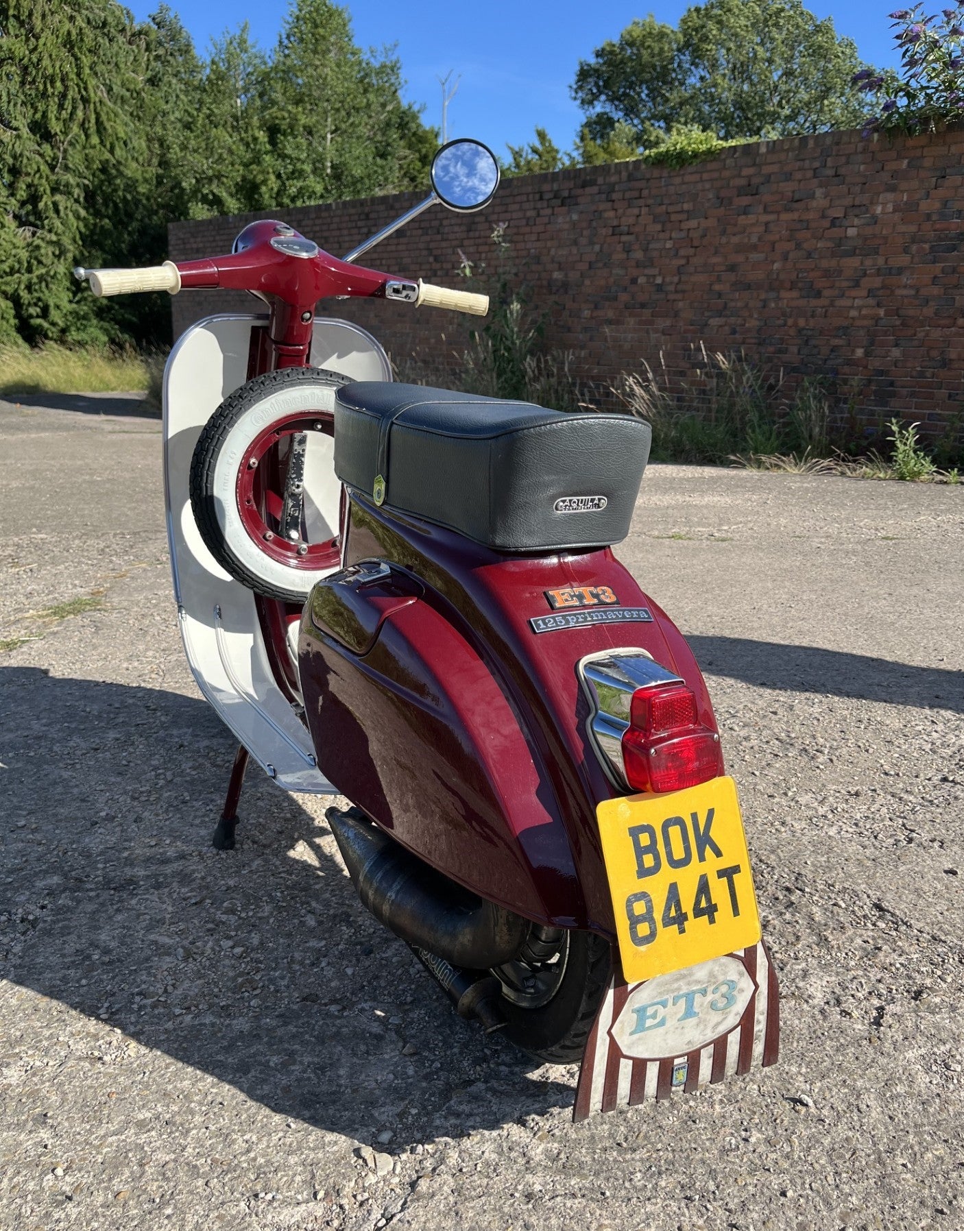 1979 Vespa 125 ET3 Prim Small frame (Polini 130cc)