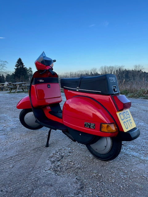 VESPA T5 125 1986 RESTORED TO ORIGINAL SPECIFICATION SOLD SOLD SOLD