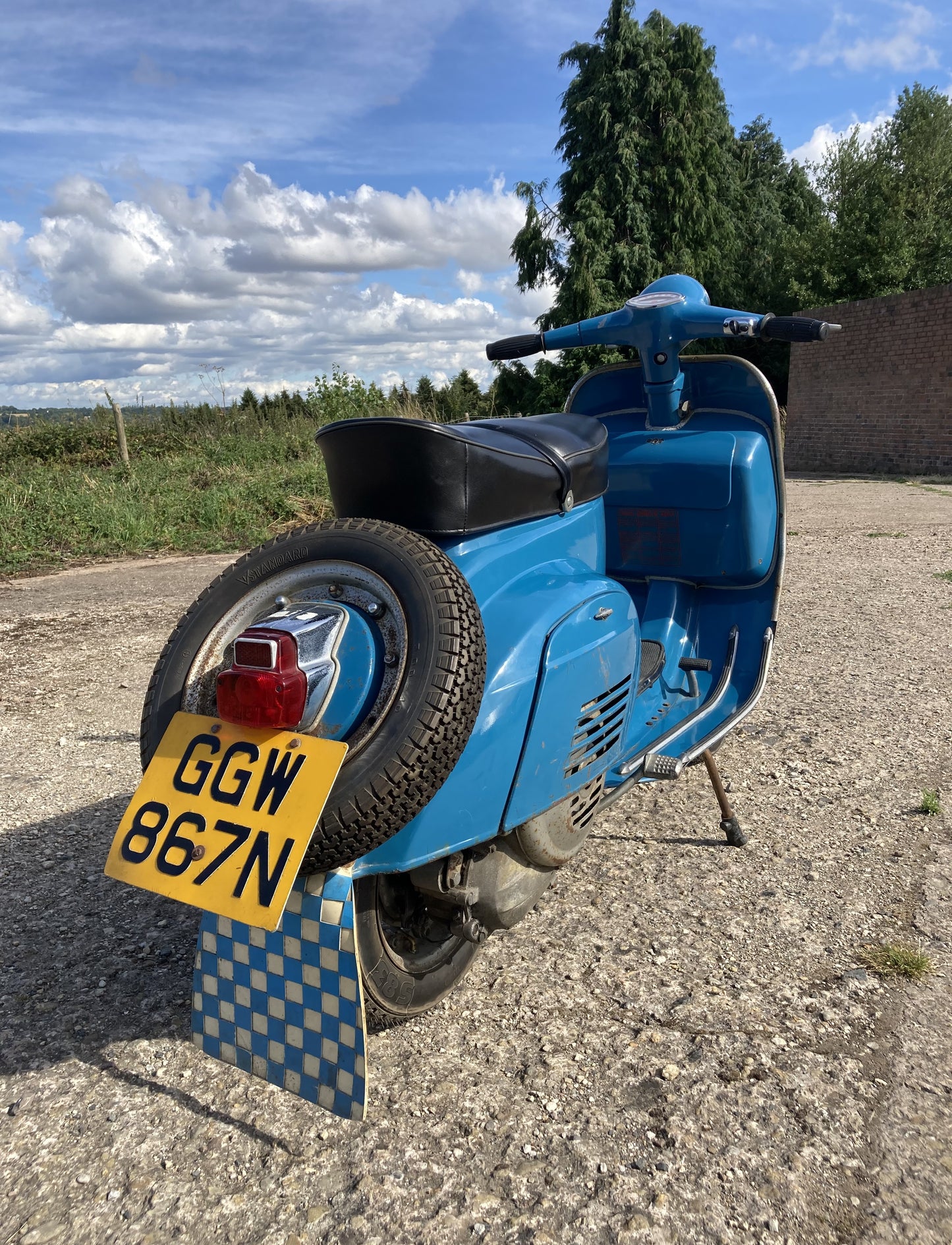 VESPA 125 SUPER (MOTO-VESPA) 1974 3900 miles genuine original dry miles