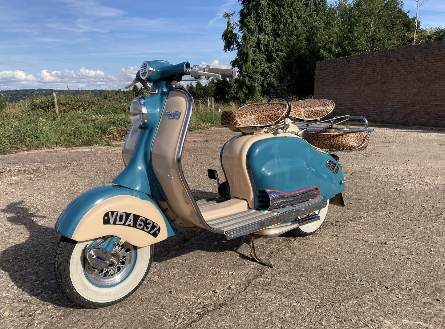 LAMBRETTA LD Mk3 1958 U.K from new restored 2012