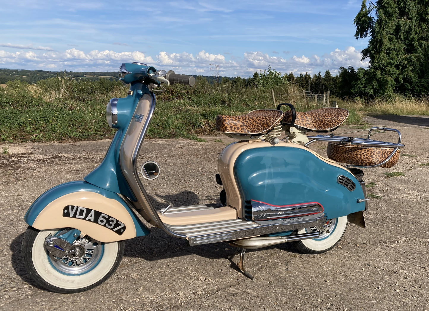 LAMBRETTA LD Mk3 1958 U.K from new restored 2012