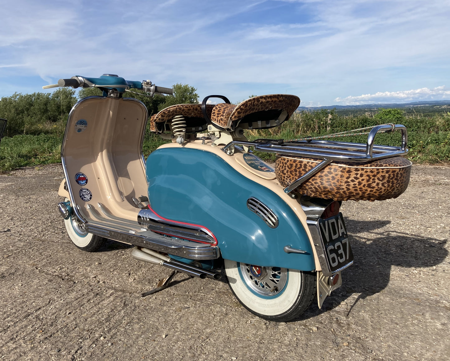 LAMBRETTA LD Mk3 1958 U.K from new restored 2012