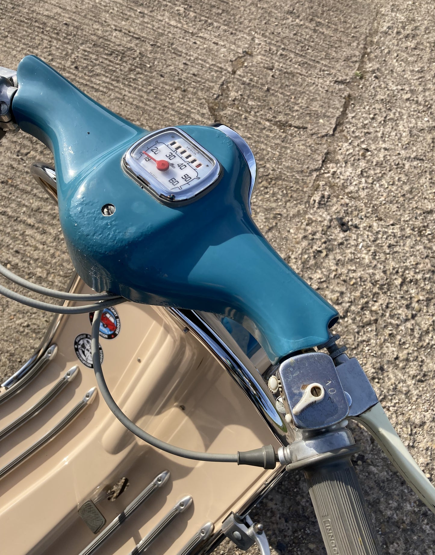 LAMBRETTA LD Mk3 1958 U.K from new restored 2012