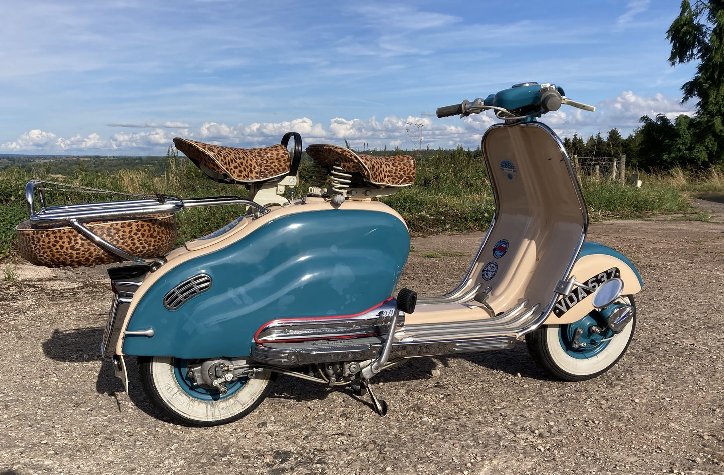 LAMBRETTA LD Mk3 1958 U.K from new restored 2012