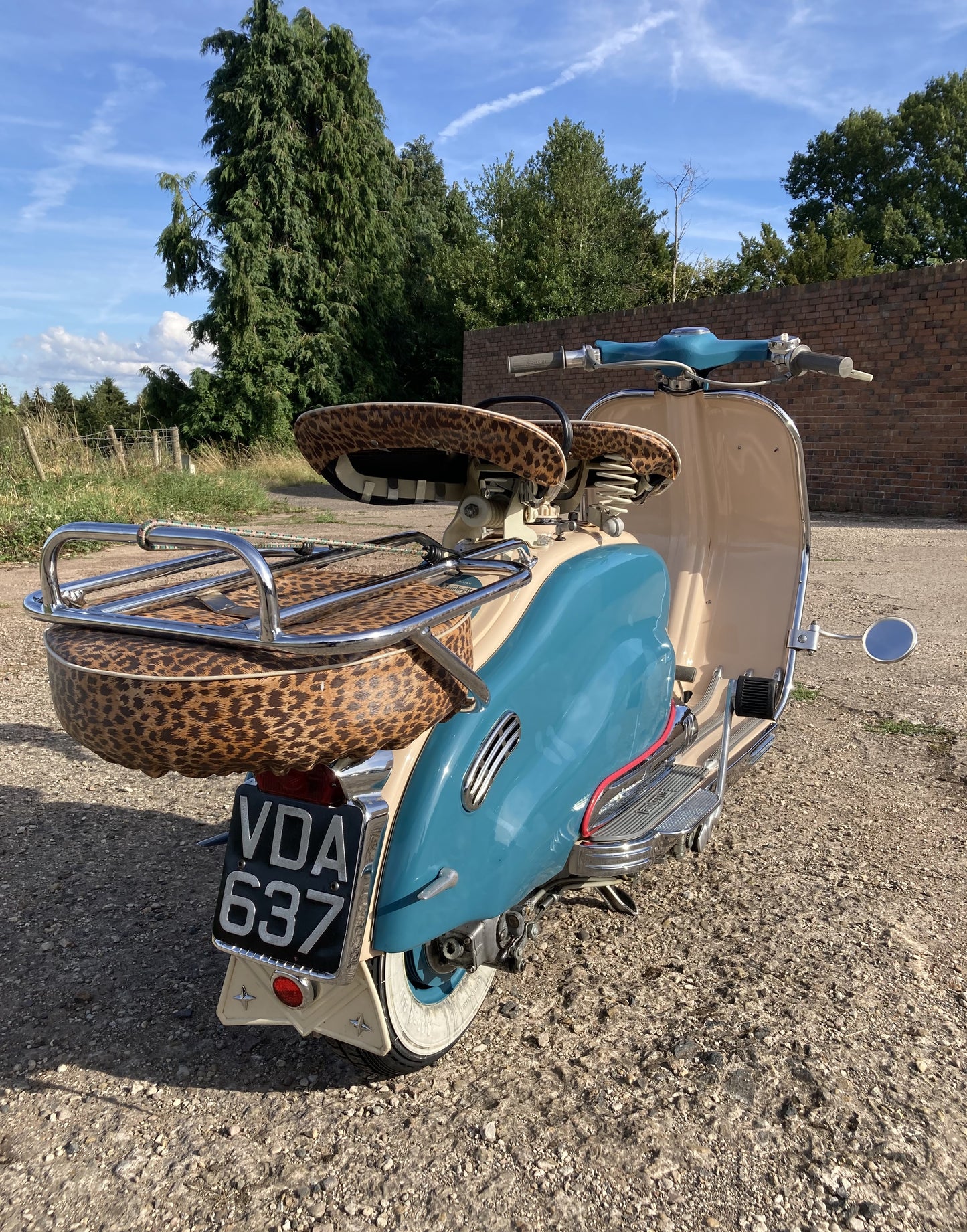 LAMBRETTA LD Mk3 1958 U.K from new restored 2012