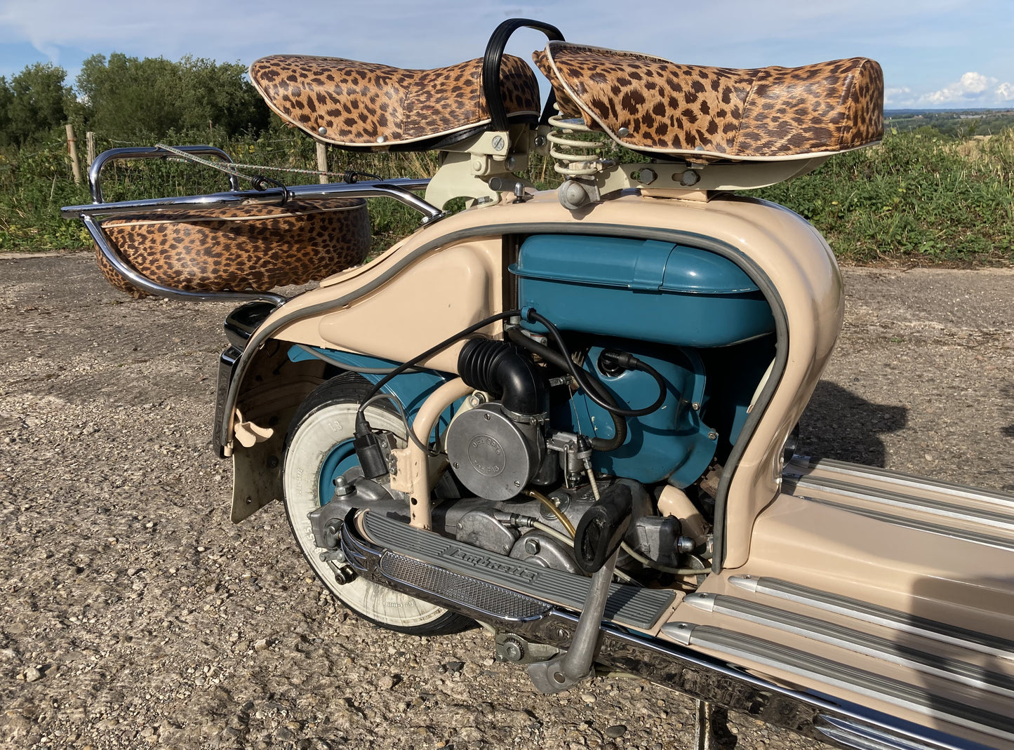 LAMBRETTA LD Mk3 1958 U.K from new restored 2012