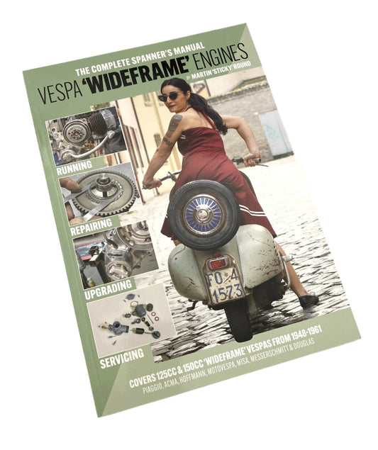 Vespa "WIDEFRAME" engines by Martin "Sticky" Round