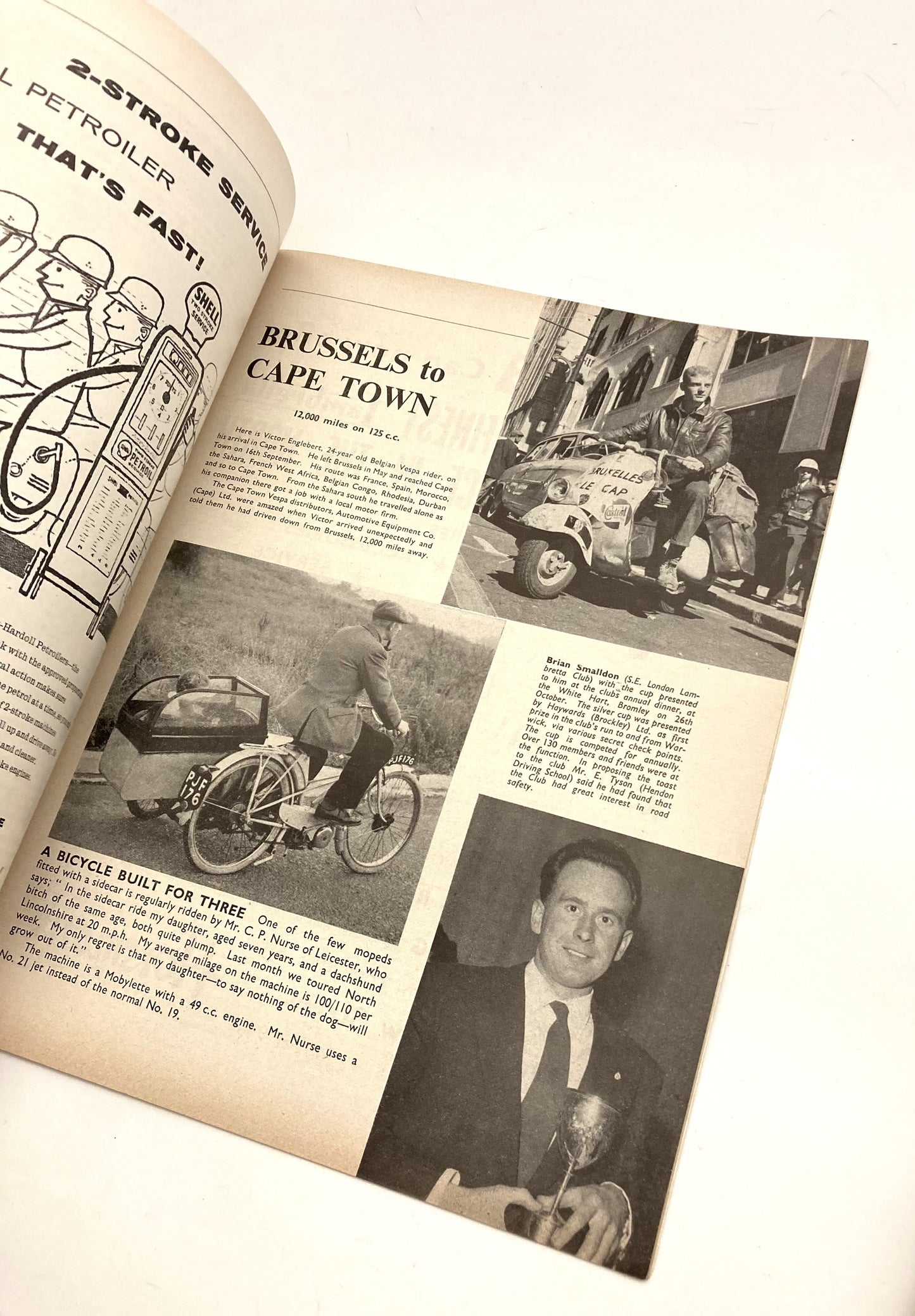SCOOTER WORLD MAGAZINE DEC 1957