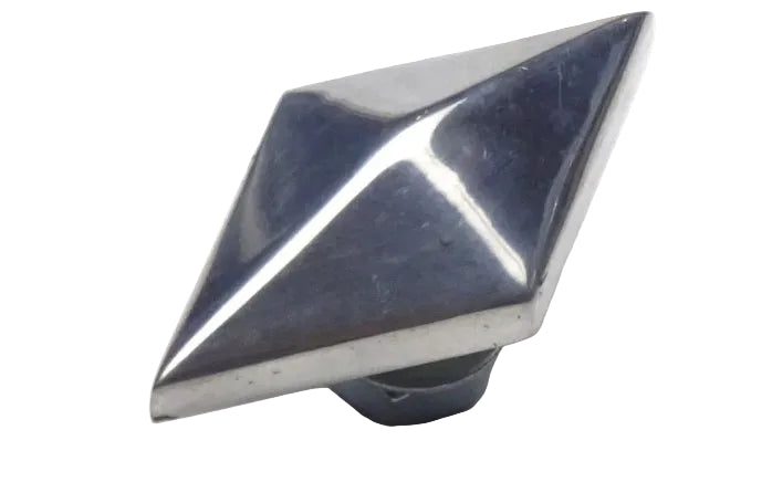 LAMBRETTA REAR FRAME PLUG DIAMOND POLISHED ALLOY 4PCS