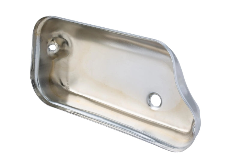 Vespa carburettor / air filter box casing top CHROME