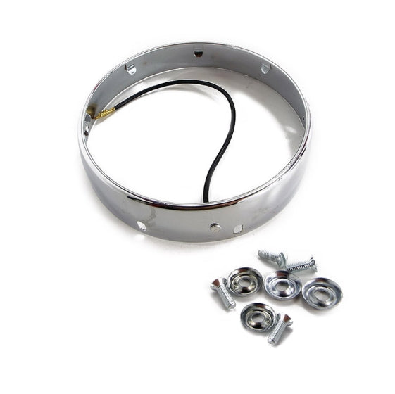 Lambretta series 1 head light rim C.E.V stamped