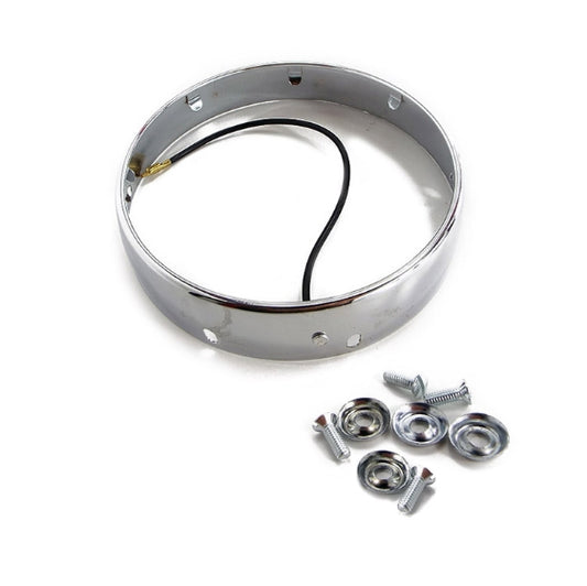 Lambretta series 1 head light rim C.E.V stamped