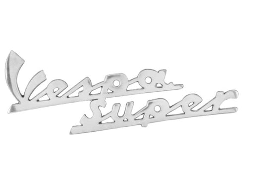 "Vespa Super" combined ally leg shield badge