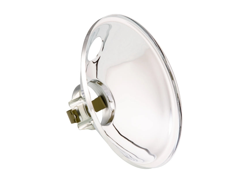Vespa headlamp reflector 115mm GS / VBB / ET3 / Prim / Super (SIEM)