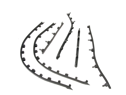 Vespa GTS floor runner inserts BLACK Piaggio 656648