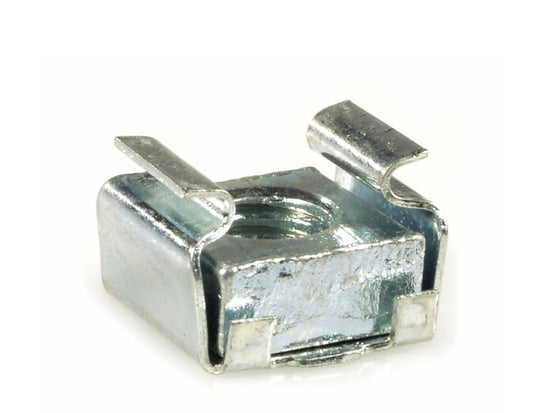 Vespa captive nut M6x1,0 mm square, for fitting brake pedal