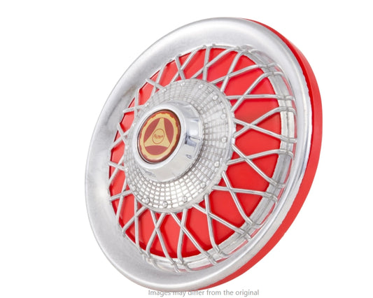 Vespa 10 inch spoked wheel trim RED PX / Sprint / Primavera