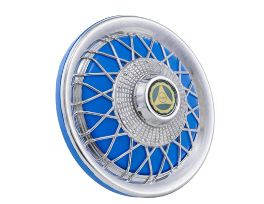 Vespa 10 inch spoked wheel trim BLUE PX / Sprint / Primavera